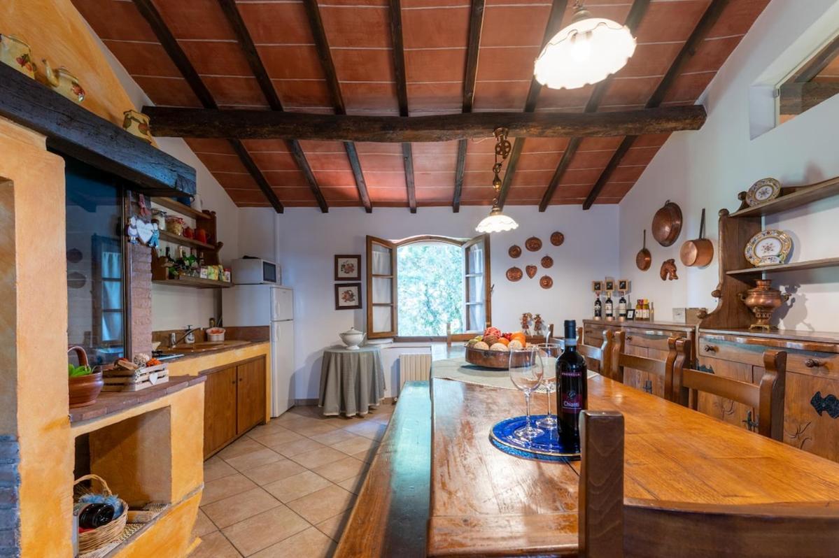 Il Leccio - Casa Toscana San Gimignano Гамбасси-Терме Экстерьер фото