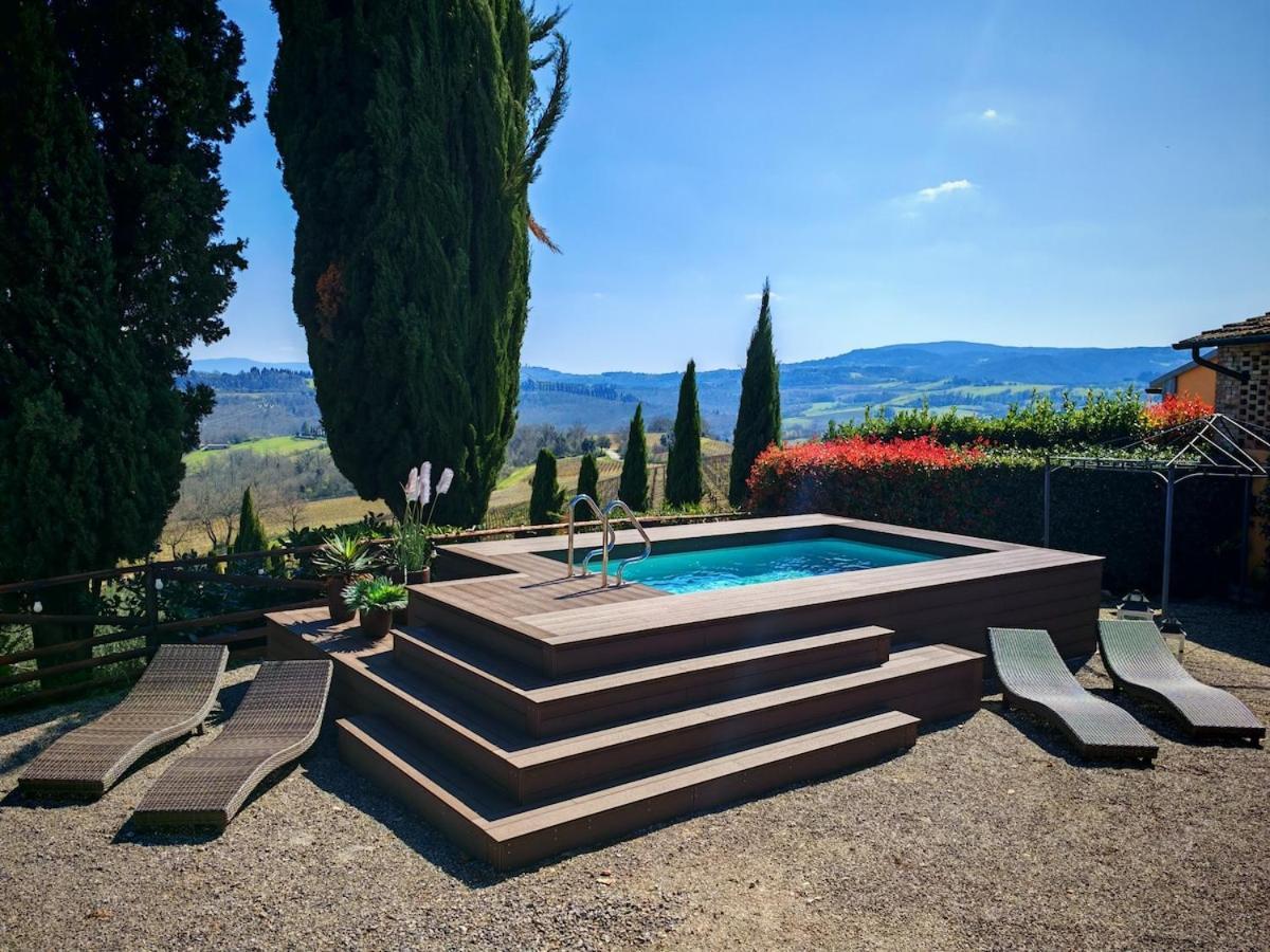 Il Leccio - Casa Toscana San Gimignano Гамбасси-Терме Экстерьер фото